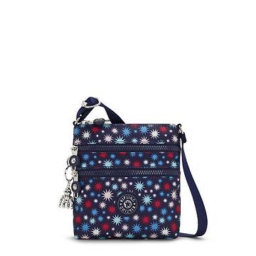 Kipling Alvar Extra Small Printed Mini Tassen Blauw | BE 1313AH